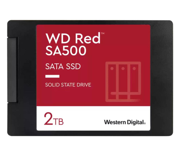 WD 2TB 2,5" SATA SSD Red SA500 WDS200T2R0A - 1231475 - zdjęcie